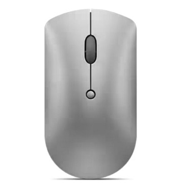 עכבר בלוטות' שקט שלושה כפתורים כסוף לנובו Lenovo GY50X88832 600 Bluetooth Silent Mouse 3 Button